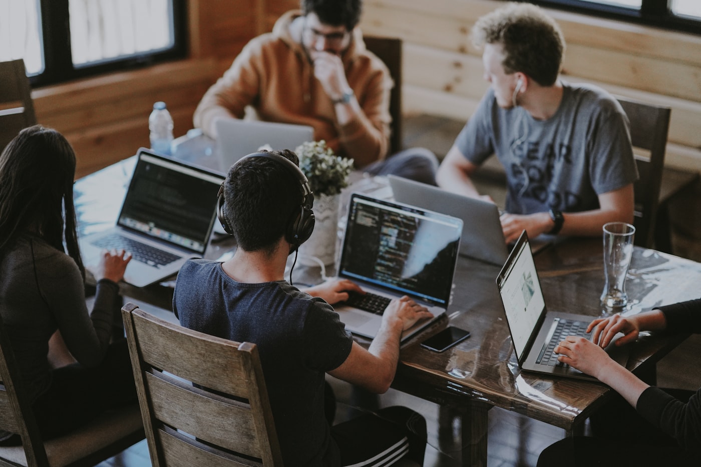 The AshrithPay team at work